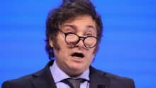 Javier Milei Davos OMS libra